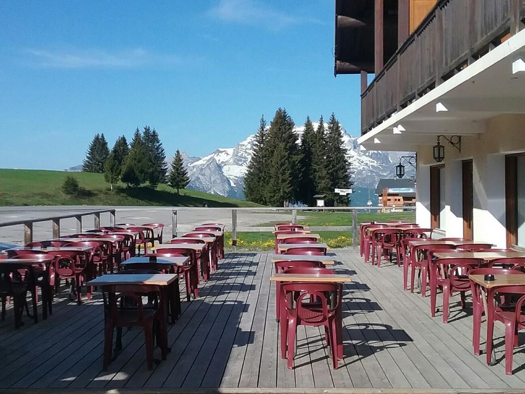 Hotel Restaurant Les Rosieres Manigod Bagian luar foto