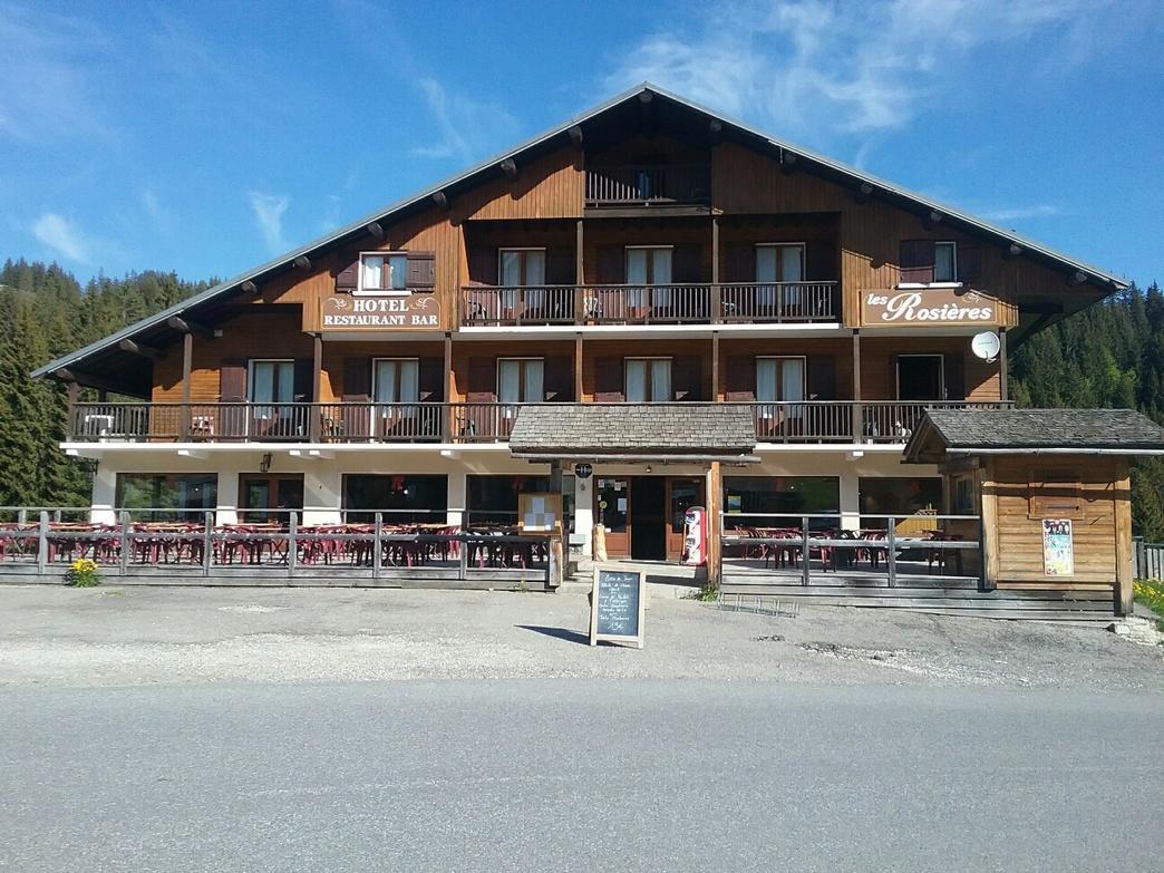 Hotel Restaurant Les Rosieres Manigod Bagian luar foto